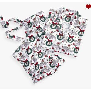 Pottery Barn Dr. Seuss's The Grinch™ Cindy-Lou Who™ Adult Flannel Pajama Set